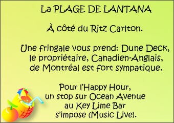 Plage de Lantana